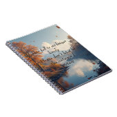 Herfst Scenery Spiral Foto Notitieboek (Rechterzijde)
