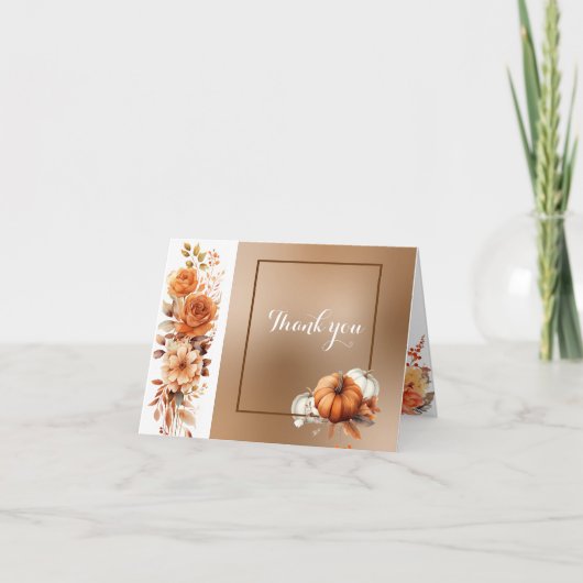 Herfst Schattige Dwerg Verjaardag Herfstbladeren (Voorkant)