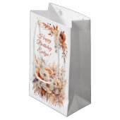 Herfst Schattigee Gnome Fall Bladeren Verjaardag Klein Cadeauzakje (Voorkant Gekanteld)