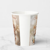 Herfst Schattigee Gnome Fall Bladeren Verjaardag Papieren Bekers (Links)