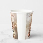 Herfst Schattigee Gnome Fall Bladeren Verjaardag Papieren Bekers (Rechts)