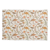 Herfst schimmels en bladeren - naadloos patroon. kussensloop (Achterkant)