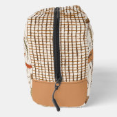 Herfst schimmels en bladeren - naadloos patroon. toilettasje (Rechts)