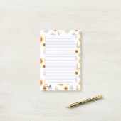 Herfst School Post-it® Notes (Op bureau)
