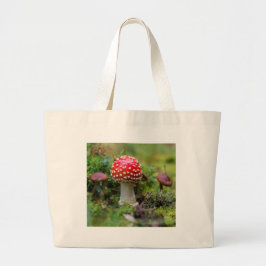 Herfst schoonheid grote tote bag