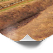 Herfst schoonheid in Hayfork, Californië.. Poster (Hoek)