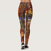 Herfst schoonheid Leggings (Achterkant)