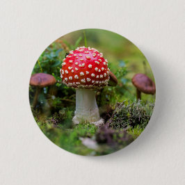 Herfst schoonheid ronde button 5,7 cm