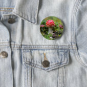 Herfst schoonheid ronde button 5,7 cm (In situ)