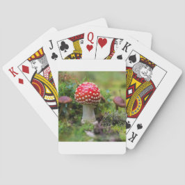 Herfst schoonheid speelkaarten