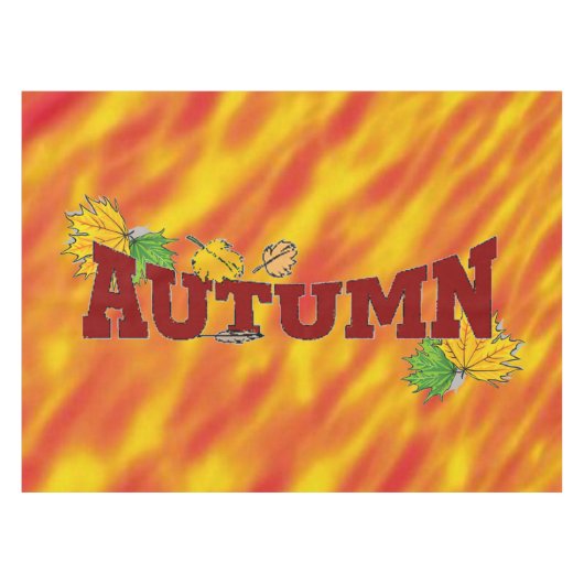 Herfst schoonheid - tafelkleed (Voorkant (Horizontaal))