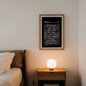 Herfst Schrift Kolossenzen 3:17 Poster