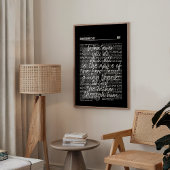 Herfst Schrift Kolossenzen 3:17 Poster