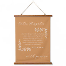 Herfst Schrift-thema houten wandtapijt