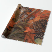 Herfst Season Cadeaupapier (Uitgerold)