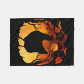 Herfst Season Halloween Chicken Costume Fleece Deken (Voorkant (Horizontaal))