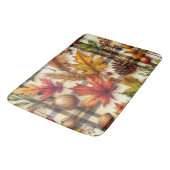 Herfst Season Leaves vernieuwd Plaid Badmat (Gekanteld)