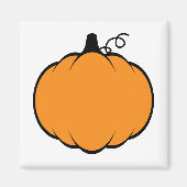 Herfst Season Pumpkin-tekening Magneet (Voorkant)