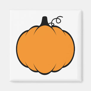 Herfst Season Pumpkin-tekening Magneet