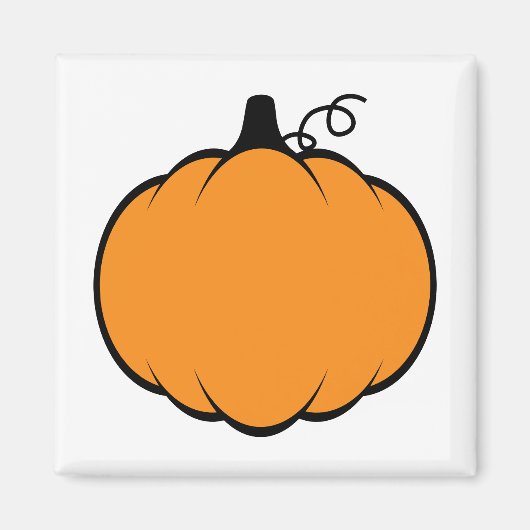 Herfst Season Pumpkin-tekening Magneet (Voorkant)