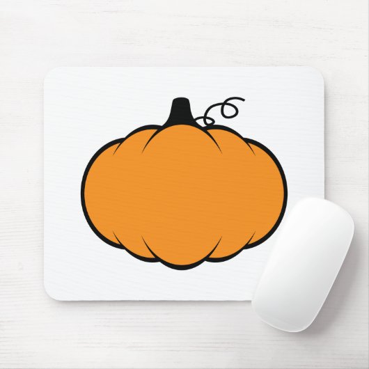 Herfst Season Pumpkin-tekening Muismat (Met muis)