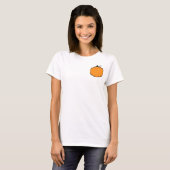 Herfst Season Pumpkin-tekening T-shirt (Voorkant volledig)