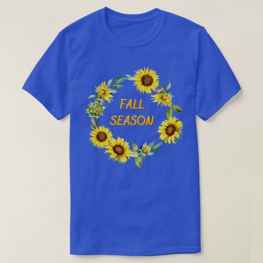 HERFST SEASON T-SHIRT (Design voorkant)