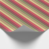 Herfst seizoen aarde toon kleuren op Waterverf pap Cadeaupapier (Hoek)