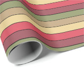 Herfst seizoen aarde toon kleuren op Waterverf pap Cadeaupapier (Rol Hoek)