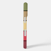 Herfst seizoen aarde toon kleuren op Waterverf pap Case-Mate iPhone Case (Achterkant / Rechts)