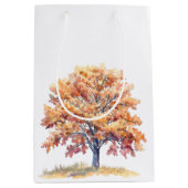 Herfst Seizoen Boom Ontwerp Cadeautas (Voorkant)