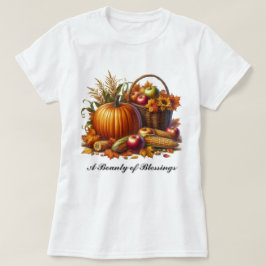 Herfst seizoen Bounty of Blessings Dames T-shirt