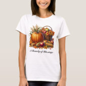 Herfst seizoen Bounty of Blessings Dames T-shirt (Voorkant)