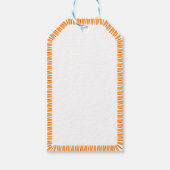 Herfst Seizoen Grens Thanksgiving Blank Aangepast Cadeaulabel (Voorkant)