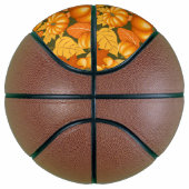Herfst Seizoen Halloween Pompoenen Patroon Basketbal (Rechts)