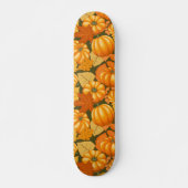 Herfst Seizoen Halloween Pompoenen Patroon Persoonlijk Skateboard (Voorkant)