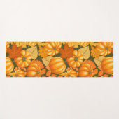 Herfst Seizoen Halloween Pompoenen Patroon Yogamat (Voorkant (horizontaal))