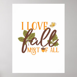 Herfst Seizoen Home & Gift Collectie Poster
