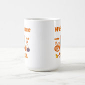 Herfst seizoen ontwerp koffiemok (Center)