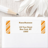 Herfst seizoen op maat etiket (Insitu)