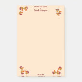 Herfst Seizoen Pompoen Spice Post-it® Notes (Voorkant)