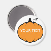 Herfst Seizoen pompoenen Aangepaste tekst tekenen Magneet (Voorkant / Achterkant)