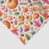 Herfst seizoen pompoenen verlaat ambacht tissuepapier (Detail)