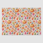 Herfst seizoen pompoenen verlaat ambacht tissuepapier (Voorkant)