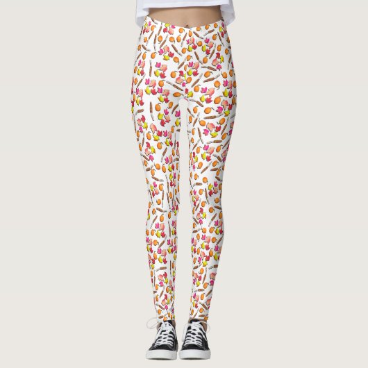 Herfst Seizoen Verrukkingen Leggings (Voorkant)