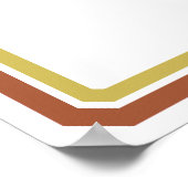 Herfst Seizoenen Best Happy Thanksgiving Text Poster (Hoek)