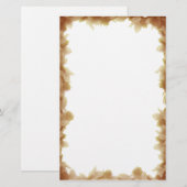 Herfst Seizoenen Beste Stationery Sjabloon Briefpapier (Voorkant / Achterkant)