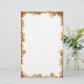 Herfst Seizoenen Beste Stationery Sjabloon Briefpapier (Staand voorkant)