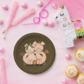 Herfst Seizoensvarkens bord (Feest)