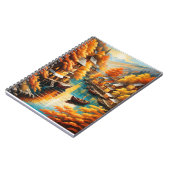 Herfst Sereniteit in de bergen Notitieboek (Linkerzijde)